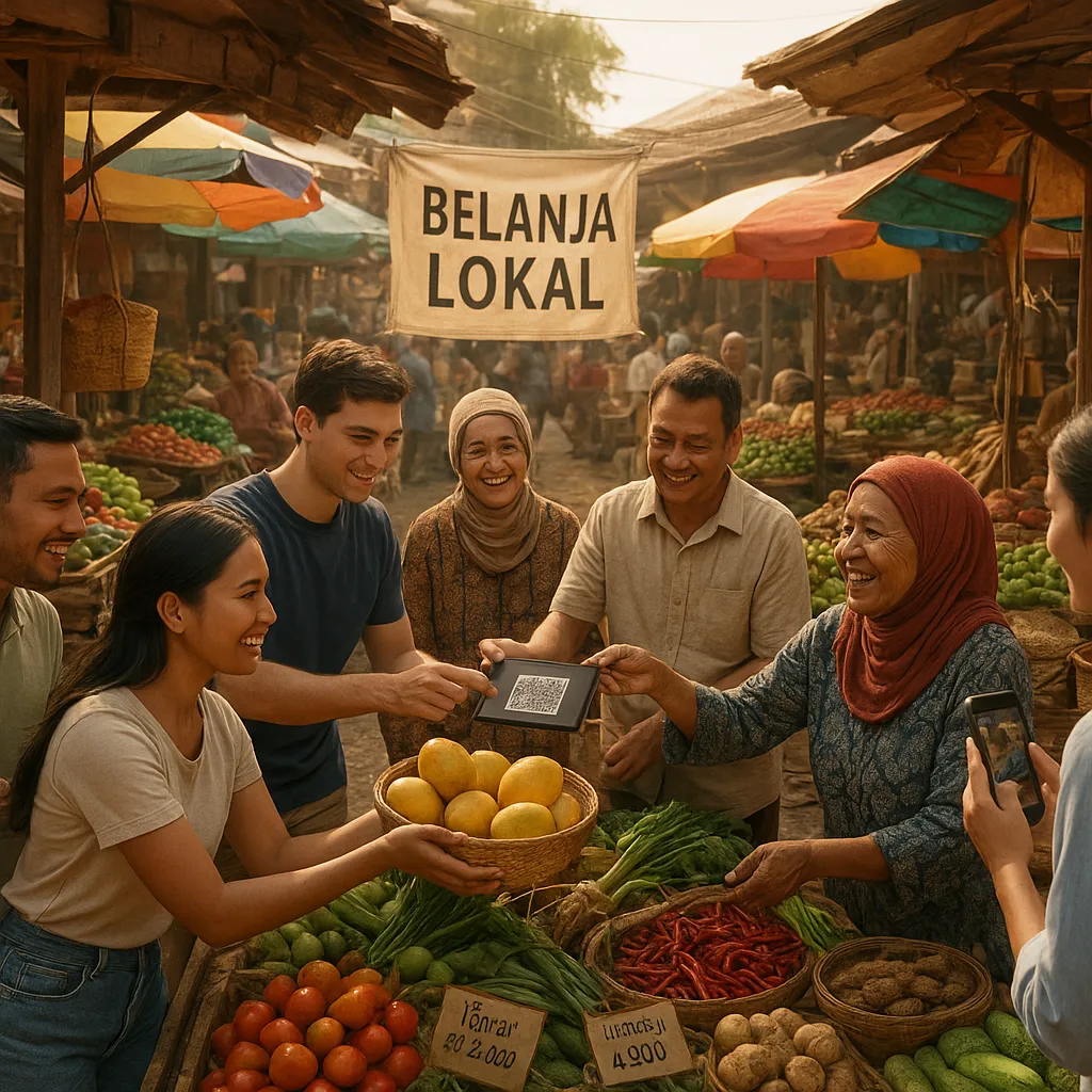 Berkah Lancar: Tradisi Berbelanja Lokal yang Tetap Menghangatkan Hati